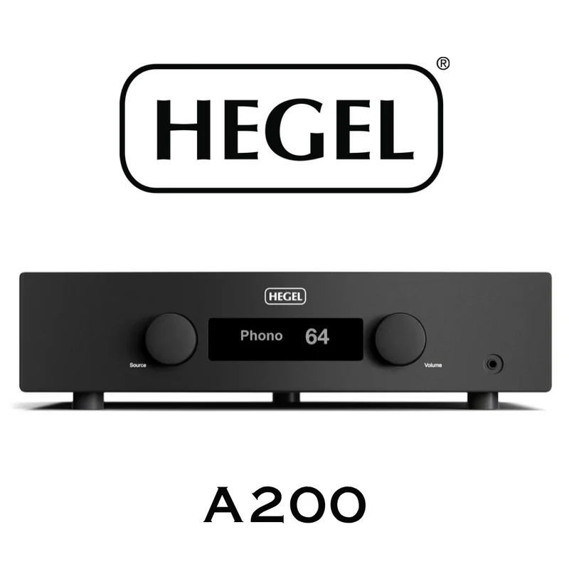 HEGEL A200 | Amplificateur stéréo intégré analogique 150Watt/Canal (précommande, disponible ennovembre)