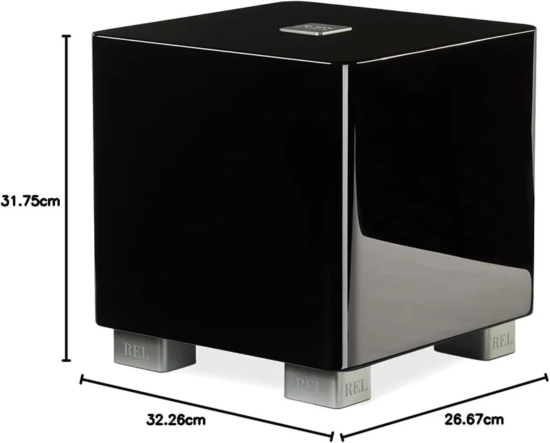 REL T/5x - Caisson de basses 125 Watts avec un haut-parleur de graves de 8''