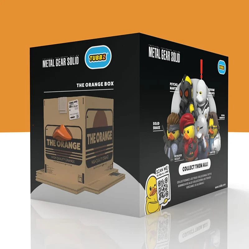 Metal Gear Solid TUBBZ Sammelente The Orange Box
