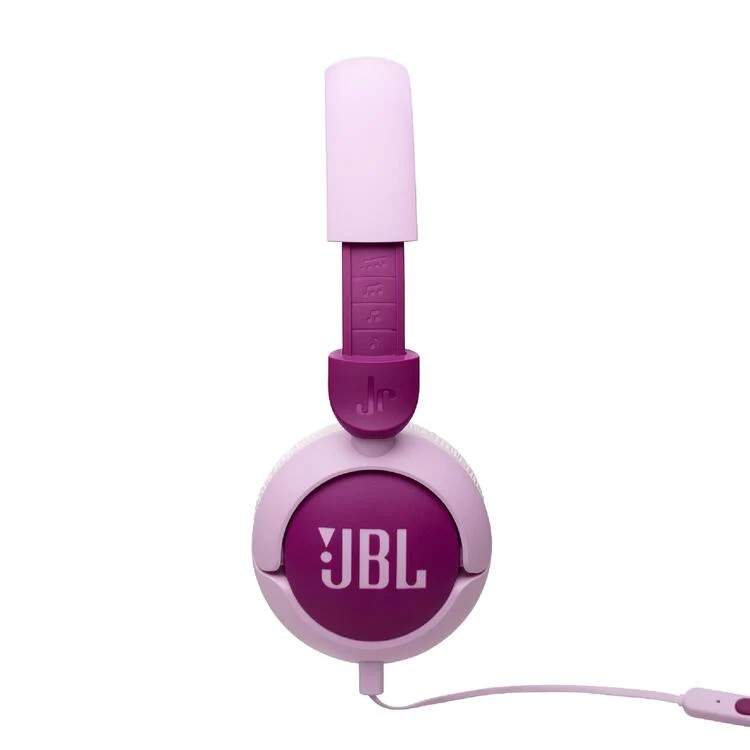 JBL JR320 | Casque circum-aural filaire pour enfants - JBL Safe Sound - Microphone - Violet