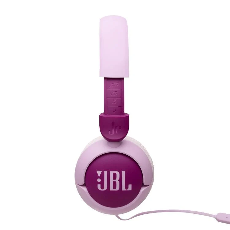 JBL JR320 | Casque circum-aural filaire pour enfants - JBL Safe Sound - Microphone - Violet