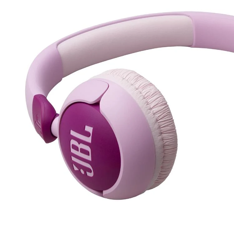JBL JR320 | Casque circum-aural filaire pour enfants - JBL Safe Sound - Microphone - Violet