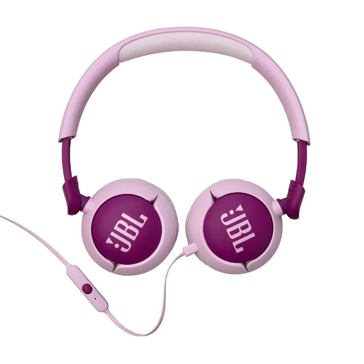 JBL JR320 | Casque circum-aural filaire pour enfants - JBL Safe Sound - Microphone - Violet