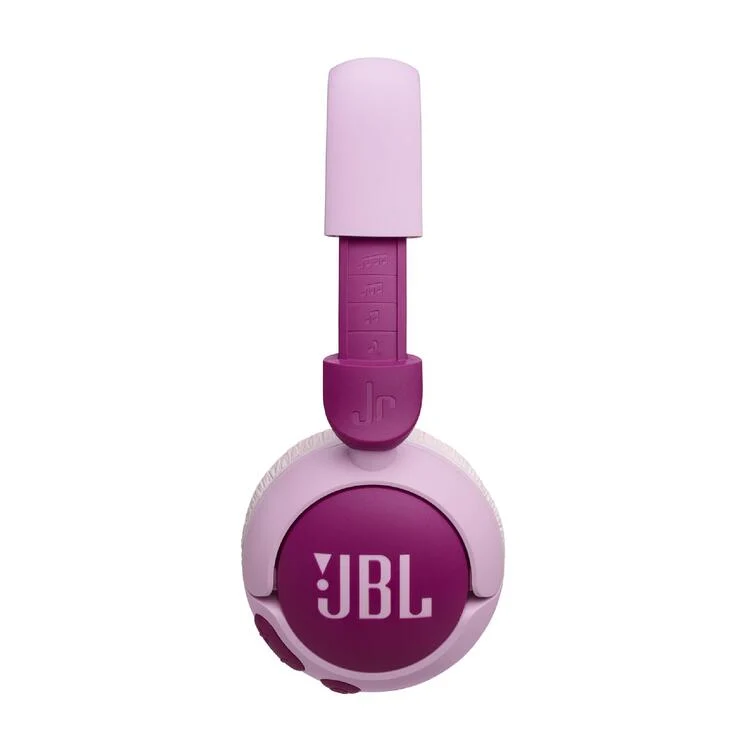 JBL JR 320BT | Casque circumaural sans fil pour enfants - Bluetooth - JBL Safe Sound - Microphone - Violet