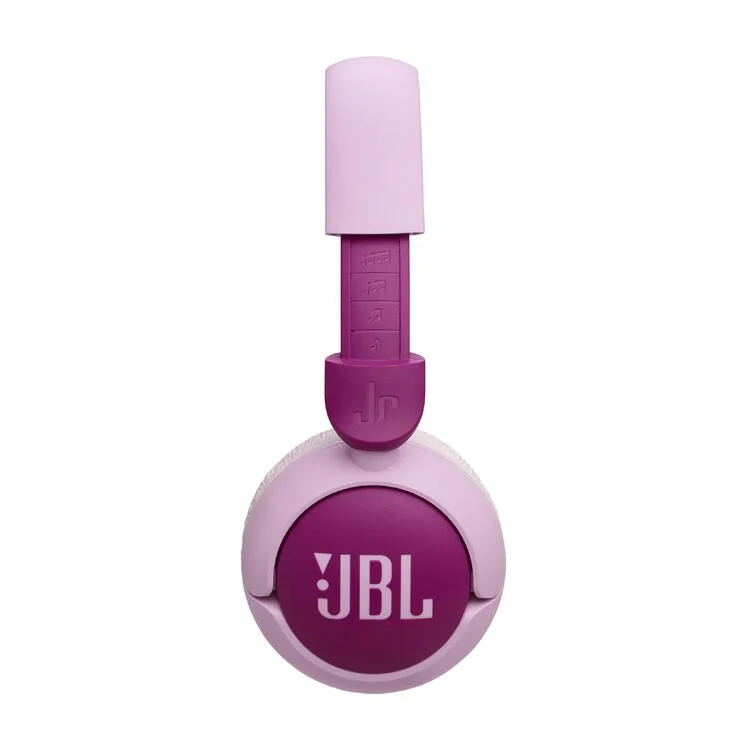 JBL JR 320BT | Casque circumaural sans fil pour enfants - Bluetooth - JBL Safe Sound - Microphone - Violet