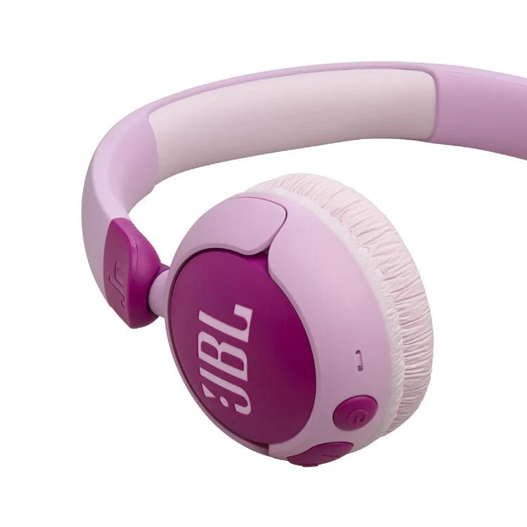 JBL JR 320BT | Casque circumaural sans fil pour enfants - Bluetooth - JBL Safe Sound - Microphone - Violet