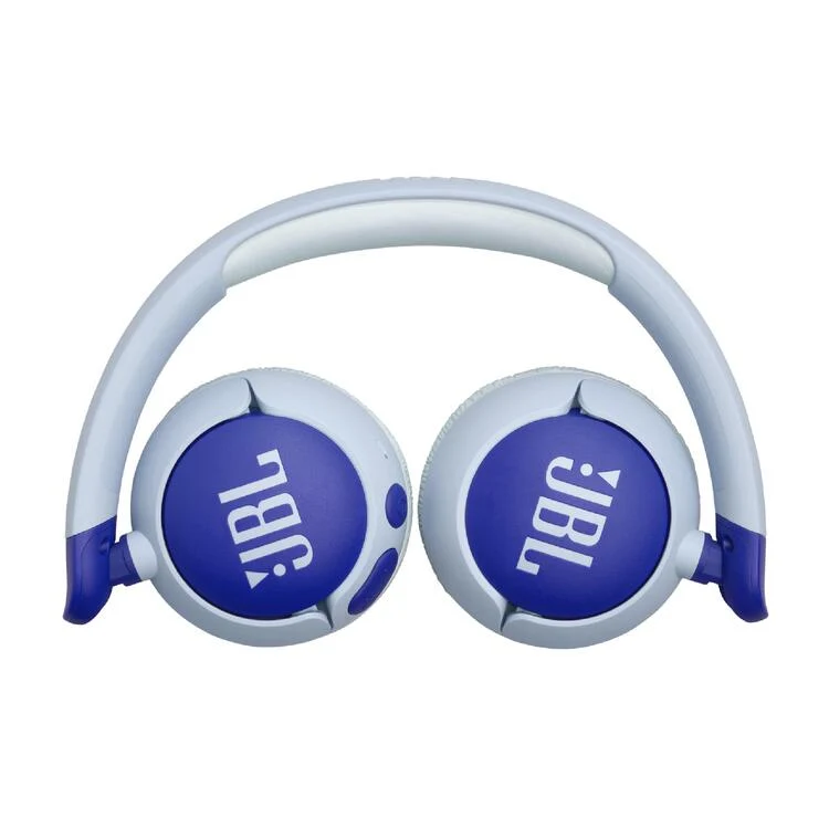 JBL JR 320BT | Casque circumaural sans fil pour enfants - Bluetooth - JBL Safe Sound - Microphone - Bleu