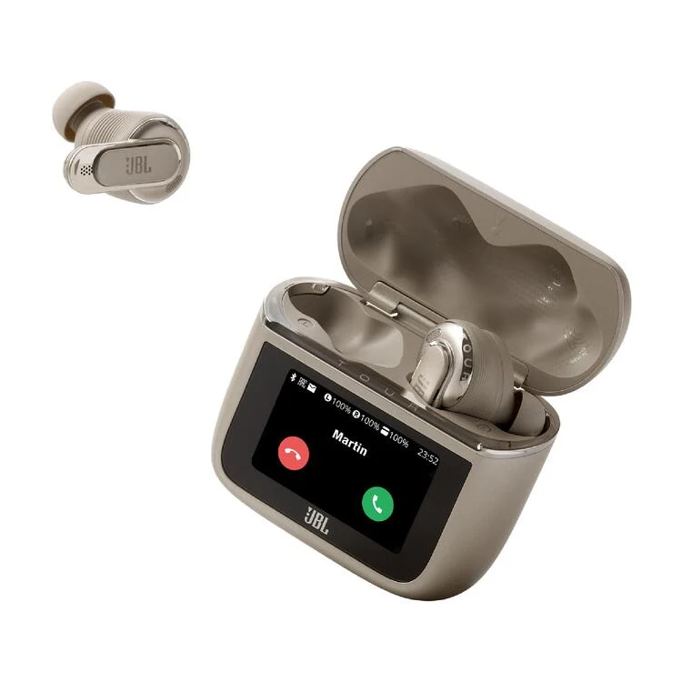 JBL TOUR PRO 3 | Casque intra-auriculaire - Bluetooth - 6 microphones - Smart Case - Latte