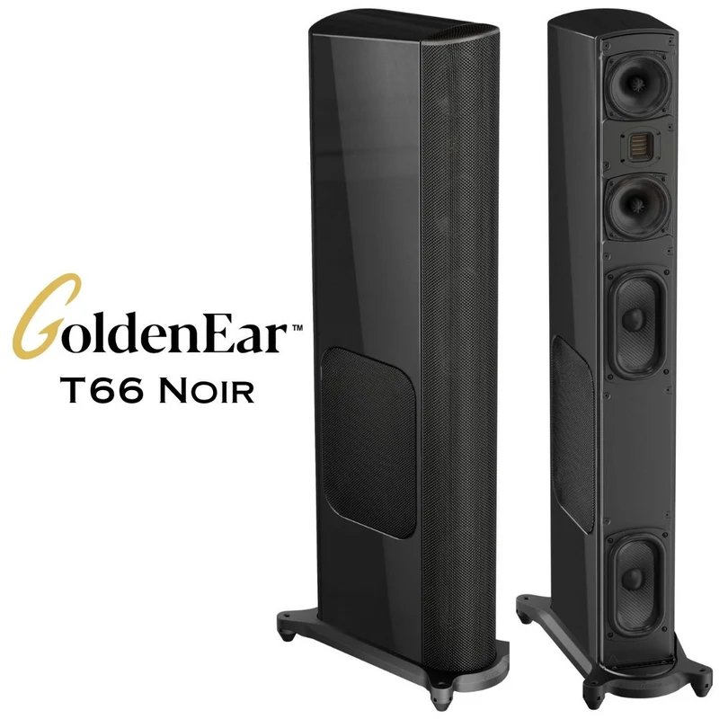 GoldenEar T66 - Enceintes de type colonne avec amplificateur de basses 500W (Occasion à l'état neuf)