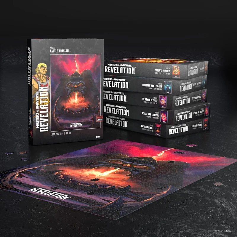 Masters of the Universe Revelation Puzzle Castle Grayskull