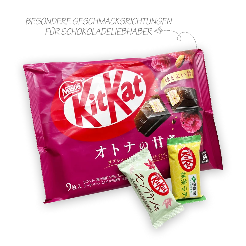 Japanische KitKat Snackbox mit 25 Riegeln