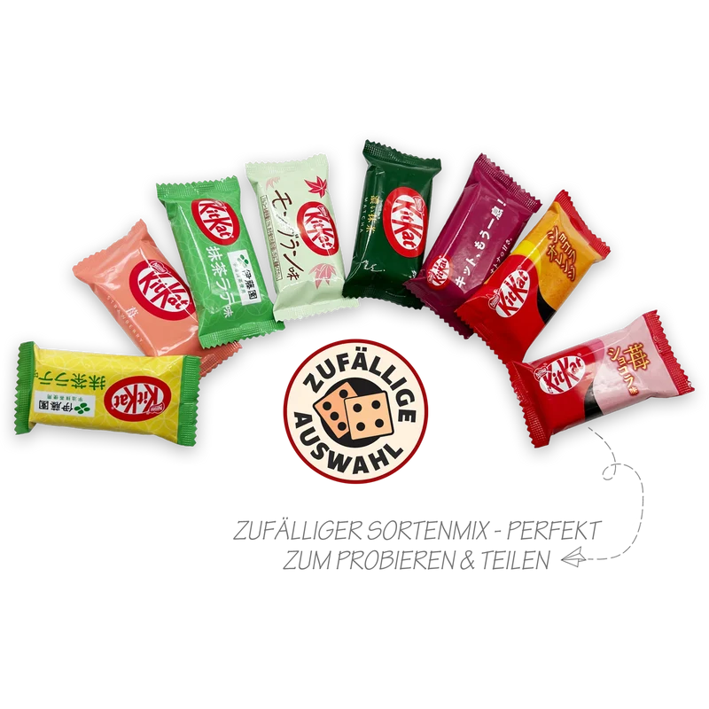 Japanische KitKat Snackbox mit 25 Riegeln