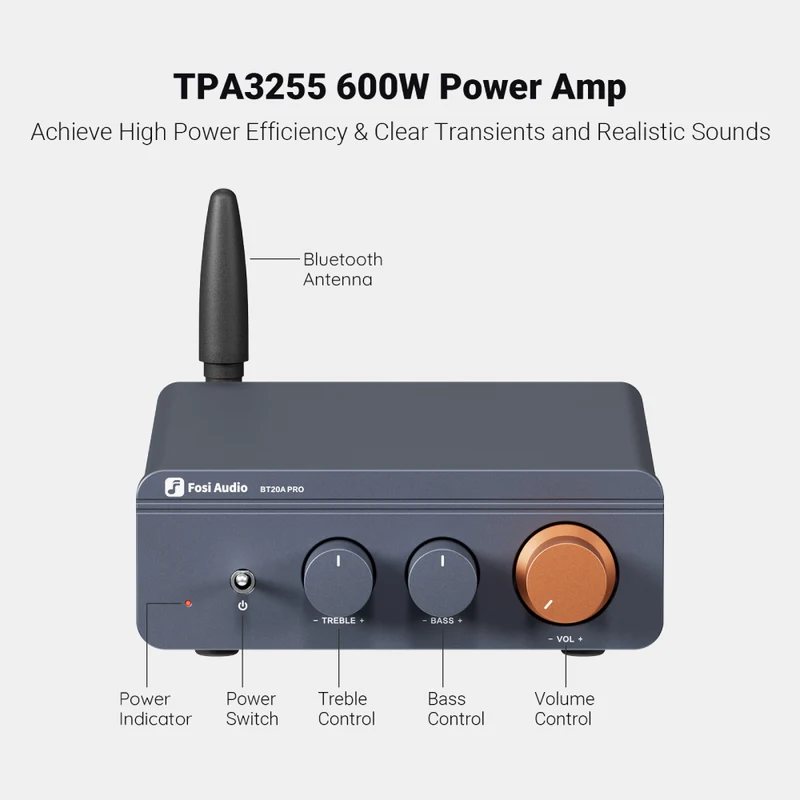 BT20A Pro+32V/5A Grijs - Outlet
