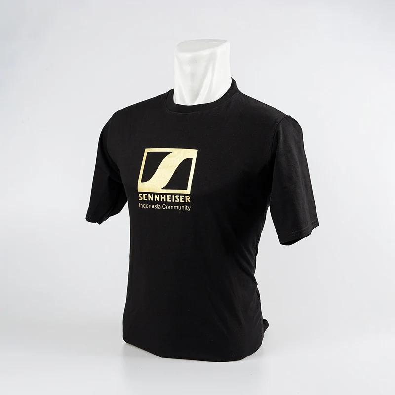 SENNHEISER T-Shirt Black Gold