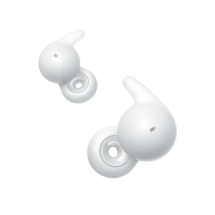Sony Linkbuds Open | Casque intra-auriculaire - 100% sans fil - Bluetooth - Microphone - Jusqu'à 17,5 heures - Blanc