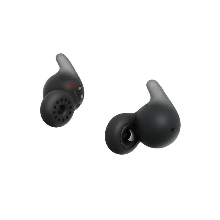 Sony Linkbuds Open | Casque intra-auriculaire - 100% sans fil - Bluetooth - Microphone - Jusqu'à 17,5 heures - Noir