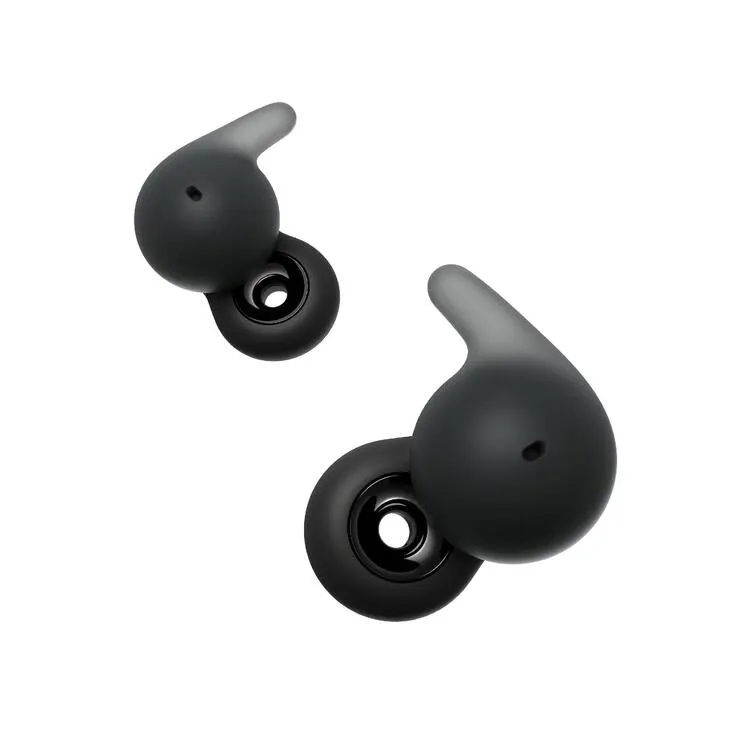 Sony Linkbuds Open | Casque intra-auriculaire - 100% sans fil - Bluetooth - Microphone - Jusqu'à 17,5 heures - Noir