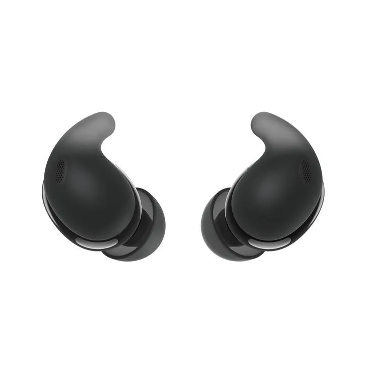Sony LinkBuds Fit | Ecouteurs intra-auriculaires - 100% sans fil - Bluetooth - Microphone - Suppression active du bruit - Noir