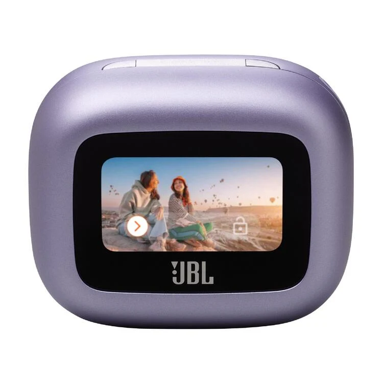 JBL Live Buds 3 | Écouteurs intra-auriculaires - Écran tactile LED 1,45" - Bluetooth - Violet