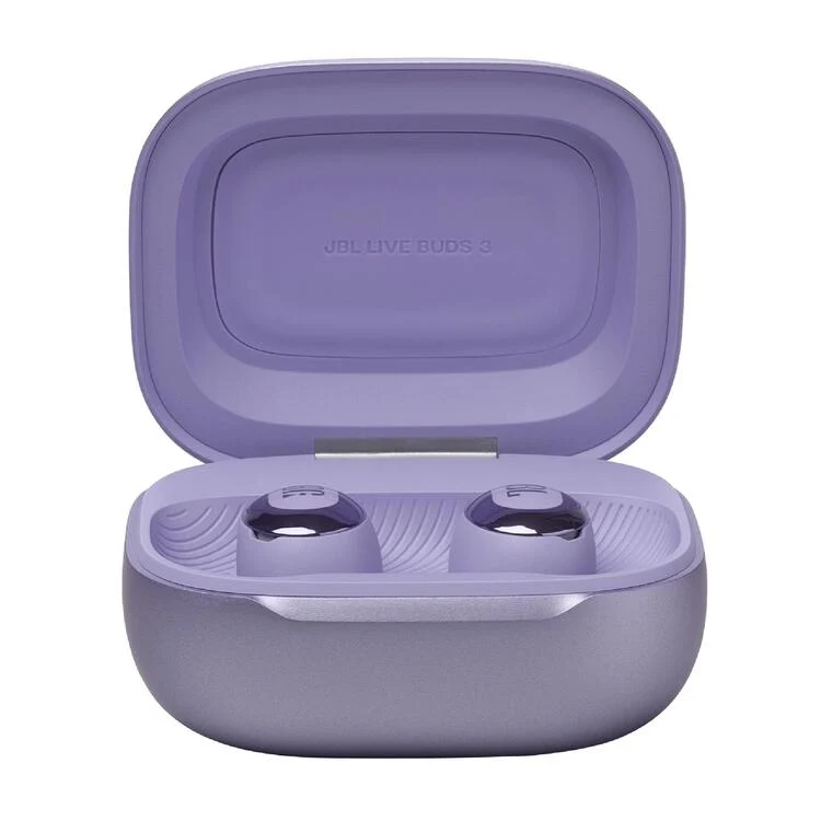 JBL Live Buds 3 | Écouteurs intra-auriculaires - Écran tactile LED 1,45" - Bluetooth - Violet
