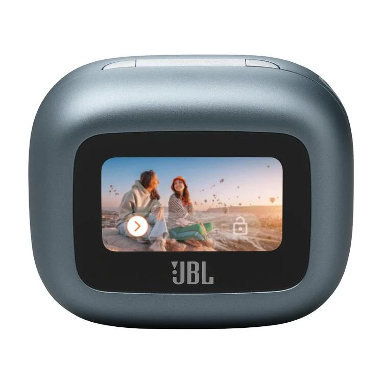 JBL Live Buds 3 | Ecouteurs intra-auriculaires - Ecran tactile LED 1,45" - Bluetooth - Bleu