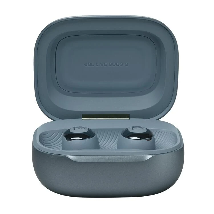 JBL Live Buds 3 | Ecouteurs intra-auriculaires - Ecran tactile LED 1,45" - Bluetooth - Bleu