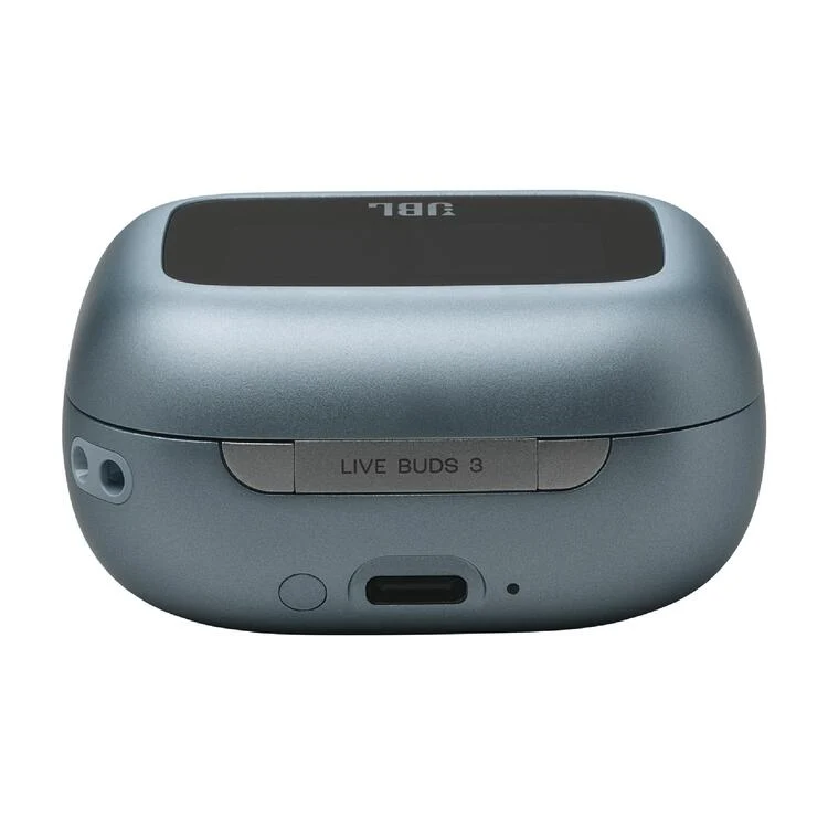 JBL Live Buds 3 | Ecouteurs intra-auriculaires - Ecran tactile LED 1,45" - Bluetooth - Bleu