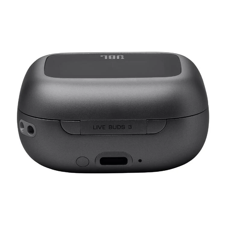 JBL Live Buds 3 | Écouteurs intra-auriculaires - Écran tactile LED 1,45" - Bluetooth - Noir