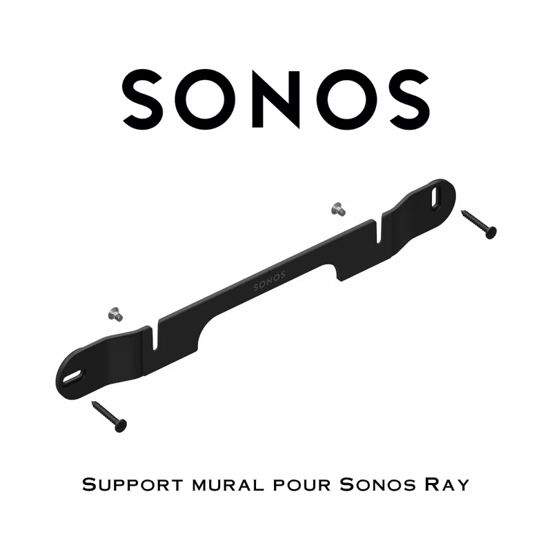 Support mural pour Sonos Ray (Noir)