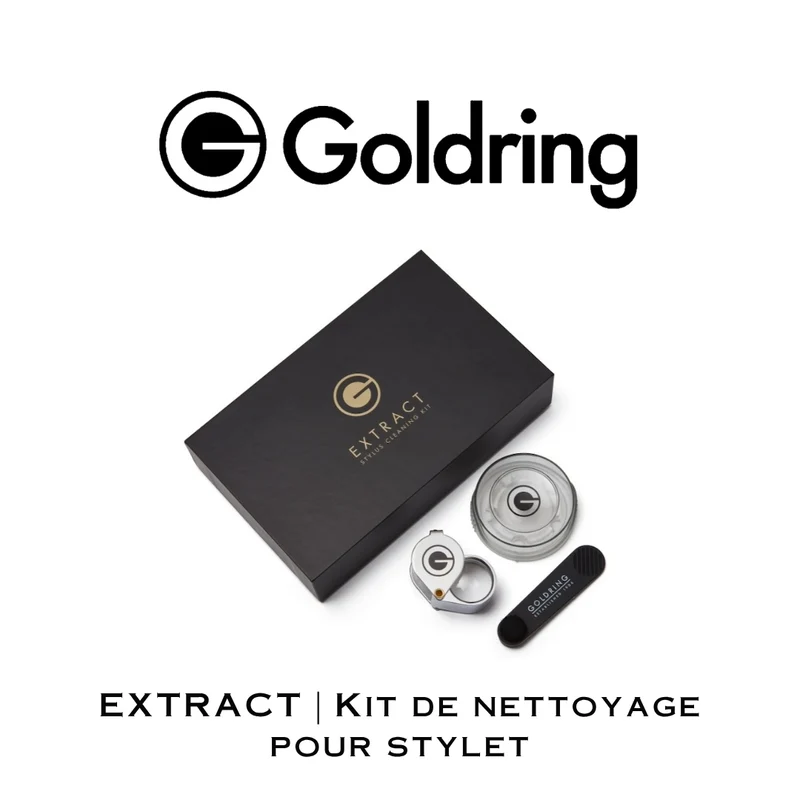 Goldring EXTRACT | Ensemble de nettoyage de stylet