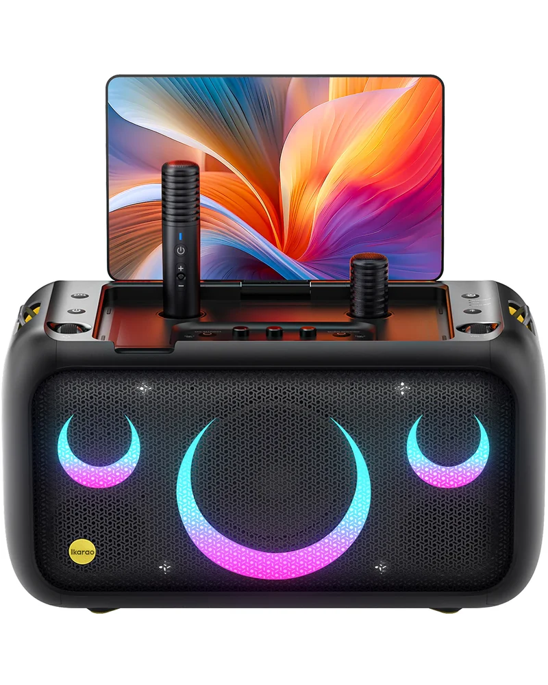 Ikarao X1 - Système portable Karaoké Tout-en-un Bluetooth