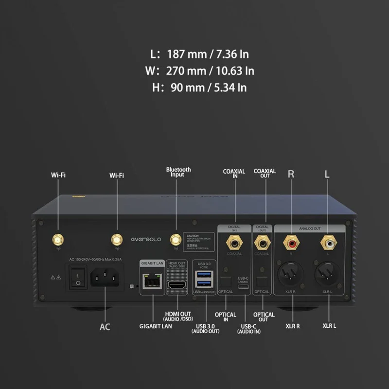 DMP-A6 Master Edition - Lecteur réseau (Occasion)