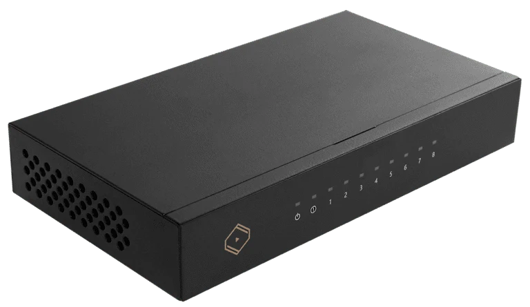 Silent Angel Bonn N8 – Commutateur réseau audiophile 8 ports Gigabit