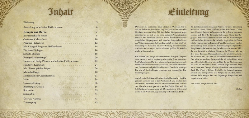 From the Sands of Dorne: Kochbuch zu Game of Thrones