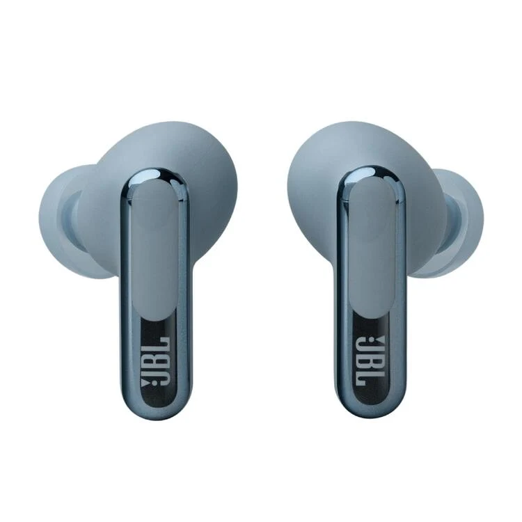 JBL Live Beam 3 | Casque intra-auriculaire - Écran tactile LED 1,45" - Bleu