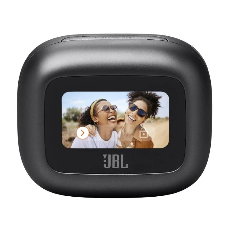 JBL Live Beam 3 | Casque intra-auriculaire - Écran tactile LED 1,45" - Noir