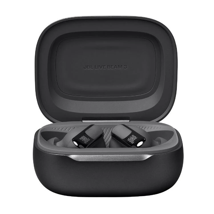 JBL Live Beam 3 | Casque intra-auriculaire - Écran tactile LED 1,45" - Noir
