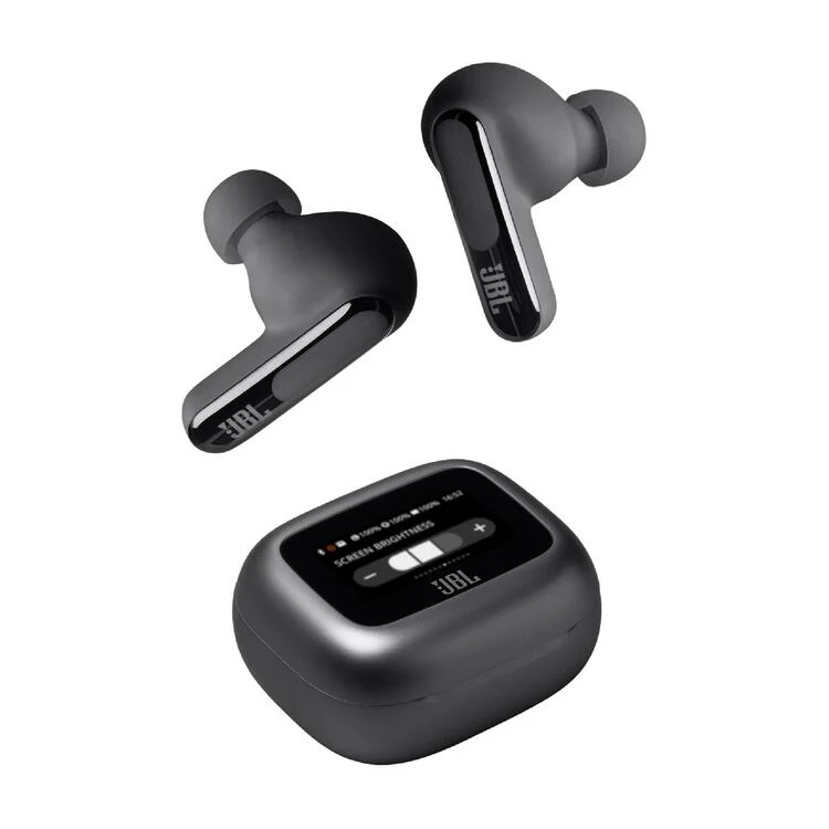 JBL Live Beam 3 | Casque intra-auriculaire - Écran tactile LED 1,45" - Noir