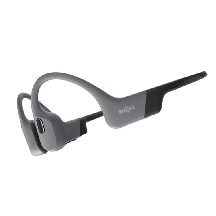 SHOKZ OpenSwim Pro | Ecouteurs à conduction osseuse - Pour la natation - Bluetooth - IP68 - 9 heures d'autonomie - Gris
