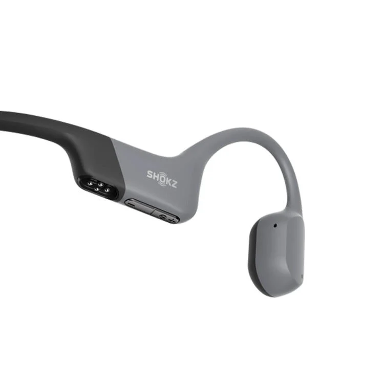 SHOKZ OpenSwim Pro | Ecouteurs à conduction osseuse - Pour la natation - Bluetooth - IP68 - 9 heures d'autonomie - Gris