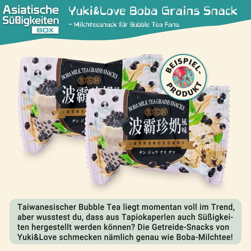 Asiatische Süßigkeiten-Box mit über 30 Sorten
