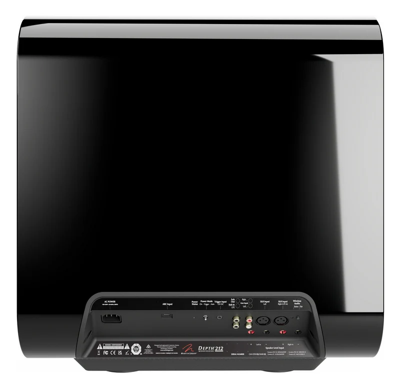 Martin Logan Depth 212 | Caisson de basses 1100 Watts, HP de graves de 12''