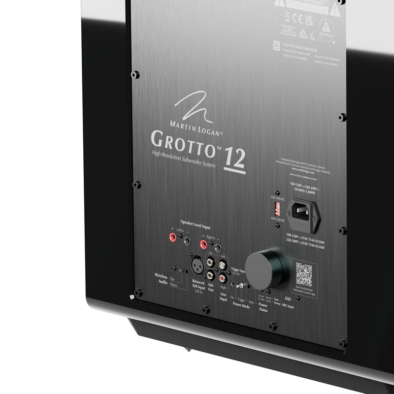 Martin Logan GROTTO 12 | Caisson de basses avec haut-parleur de grave de 12''