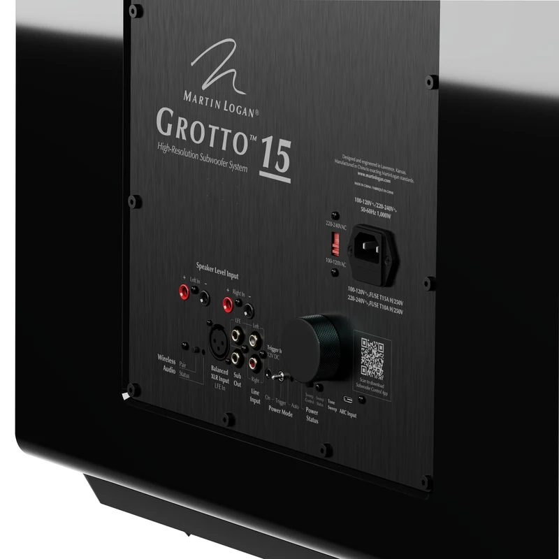 Martin Logan GROTTO 15 | Caisson de basses avec haut-parleur de grave de 15''