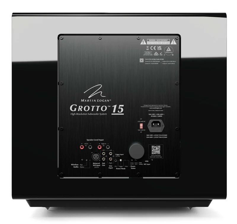 Martin Logan GROTTO 15 | Caisson de basses avec haut-parleur de grave de 15''