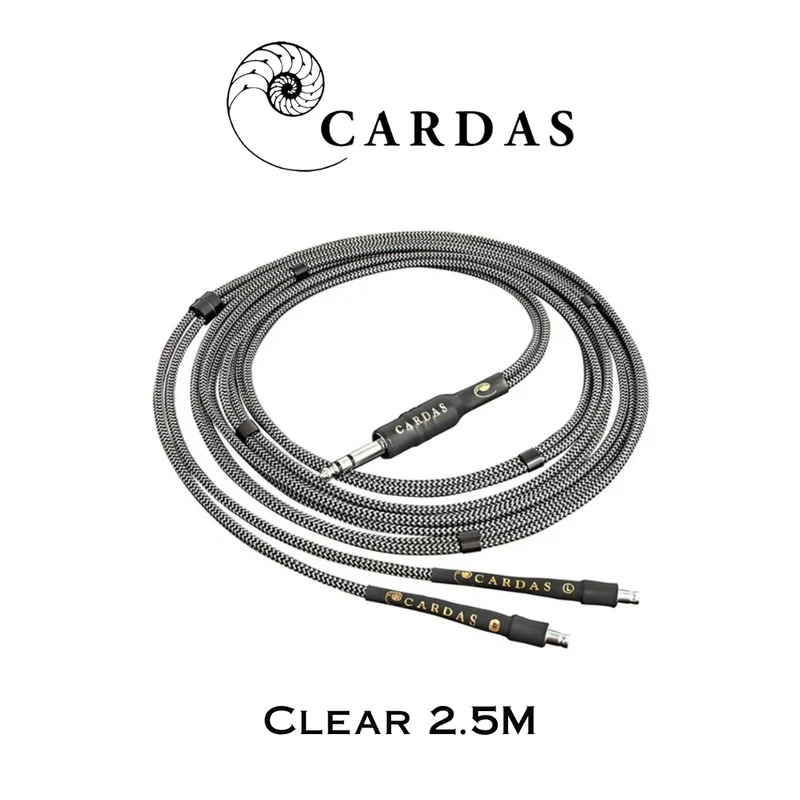 Cardas Audio Clear | Câble pour casques d’écoute haute-fidélité