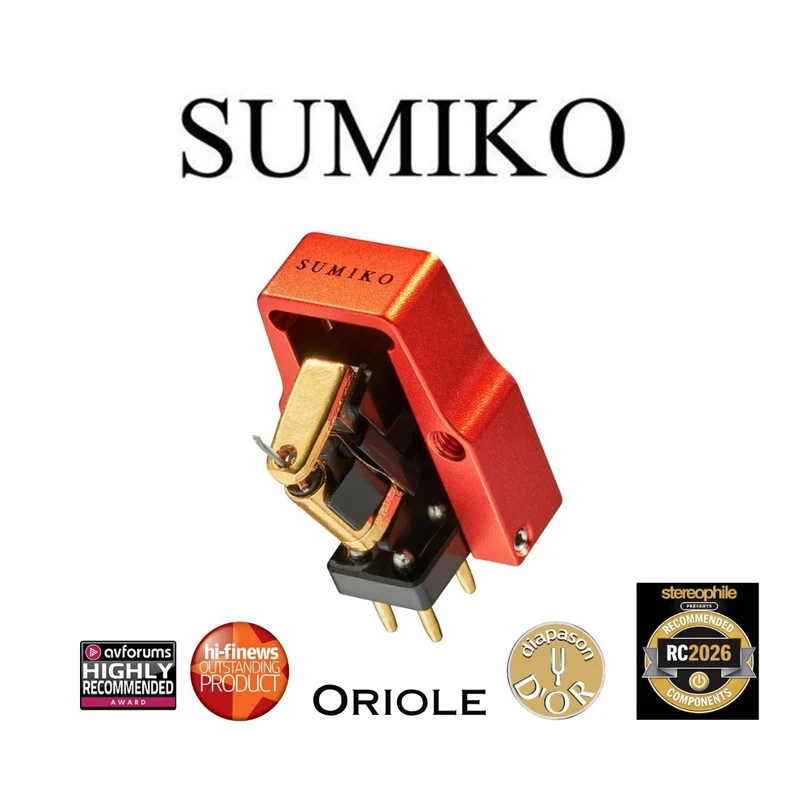 SUMIKO Oriole | Cellule phono à bobine mobile (MC) à faible niveau de sortie