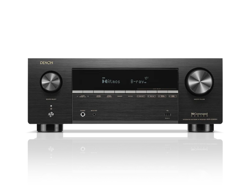 Denon AVR-X2900H | Récepteur cinéma maison 7.2 Dolby Atmos 95Watts/canal 8K/HEOS
