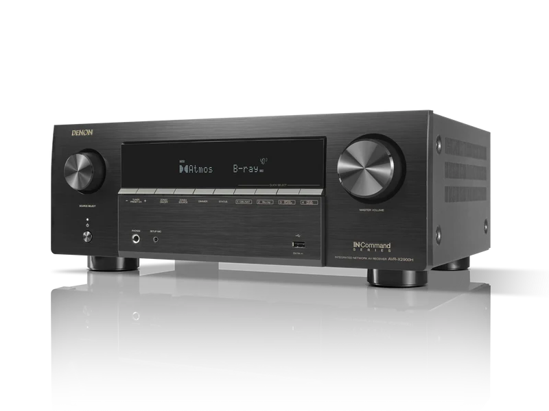 Denon AVR-X2900H | Récepteur cinéma maison 7.2 Dolby Atmos 95Watts/canal 8K/HEOS