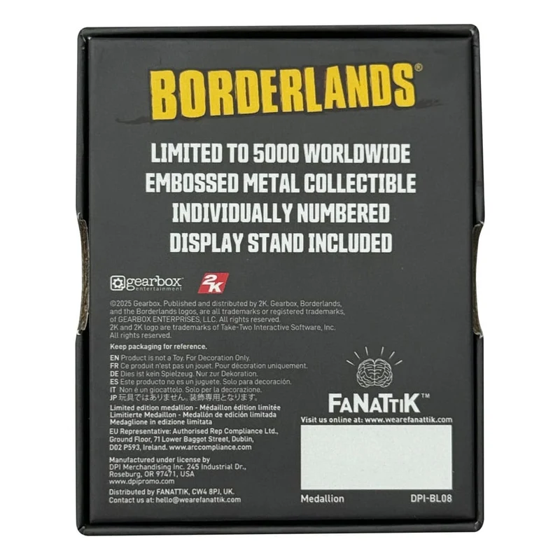 Borderlands Banditenmaske Miniaturreplik